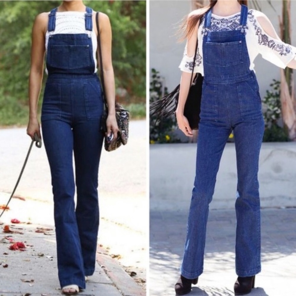 H&M Loves Coachella Denim Overalls. Rare find!